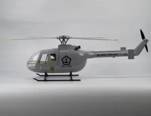 Flywing BO-105 Universal RC Helicopter RTR Grey