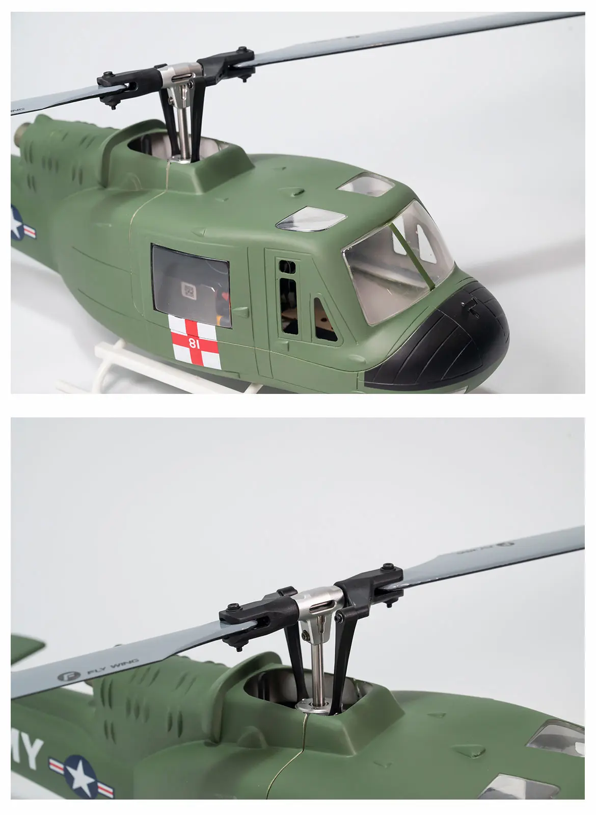 Flywing Huey RC Helicopter
