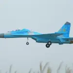 XFLY TWIN 50MM SU-27 EDF 750MM RC Jet plane