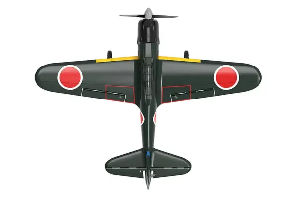 OLANTEX MITSUBISHI ZERO 4CH 400MM BRUSHED RC Plane