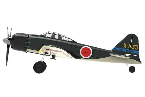 OLANTEX MITSUBISHI ZERO 4CH 400MM BRUSHED RC Plane