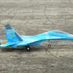 XFLY TWIN 50MM SU-27 EDF 750MM RC Jet plane