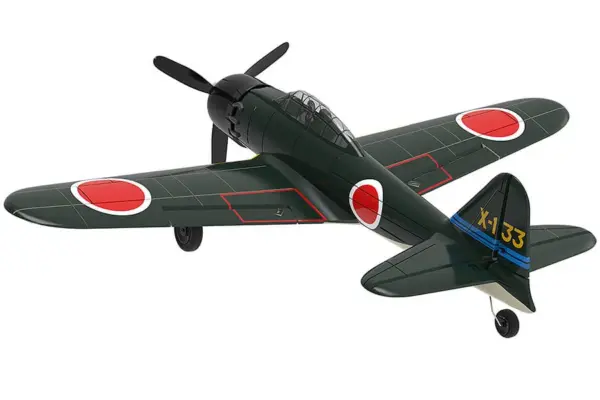 OLANTEX MITSUBISHI ZERO 4CH 400MM BRUSHED RC Plane