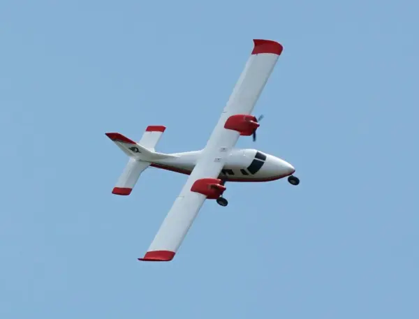 Xfly P68 Twin 850Mm Wingspan Red – RC Planes