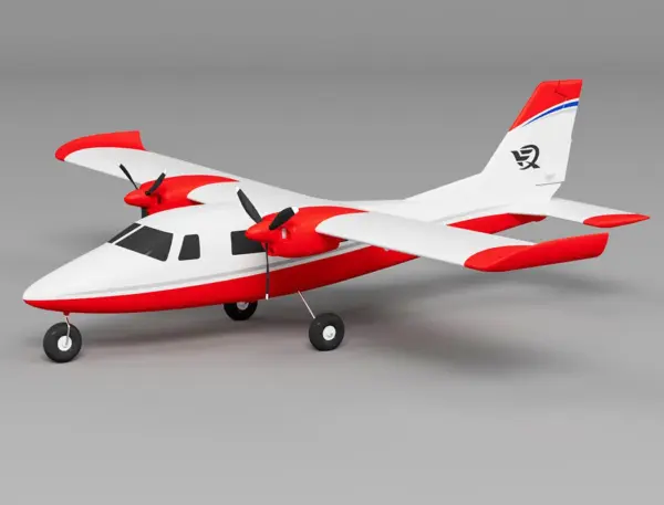 Xfly P68 Twin 850Mm Wingspan Red – RC Planes
