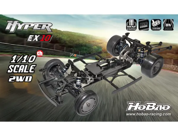 Hobao Ex10 1/10 2Wd Drag Car – RC Drag cars