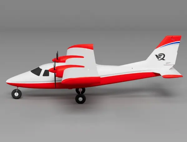 Xfly P68 Twin 850Mm Wingspan Red – RC Planes