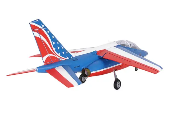 XFLY 80MM ALPHA EDF 970MM JET W/O TX/RX/BATT - BLUE RC plane