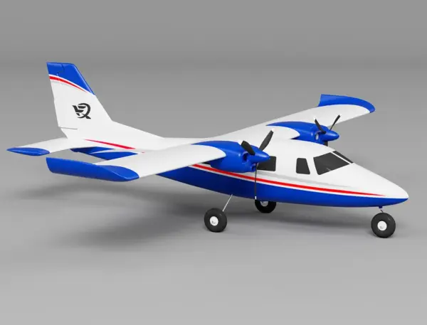 Xfly P68 Twin 850Mm Wingspan Blue – RC Planes