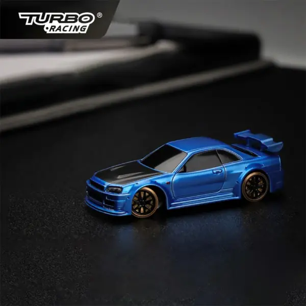 Turbo C75 micro rc car 1/76th scale – 1/64th (micro)
