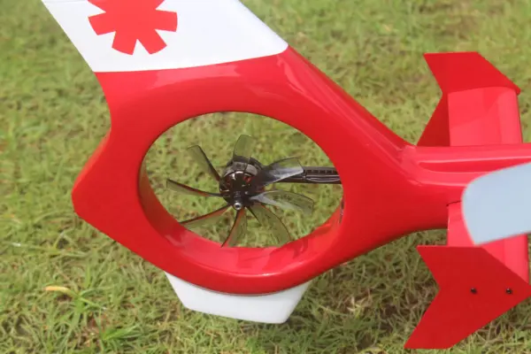 FLISHR EC135 500-Class Scale RC Helicopter – Realistic EMS Replica with L7 GPS Flight Control, Dual IMU, Brushless Tail Motor & RTF/BNF Options