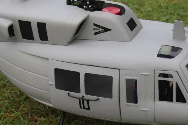 FL500 V2 FLISHRC Roban UH-1N Bell 212 500 Size Helicopter Scale Tow Rotor GPS with L7 Flight Controller RTF