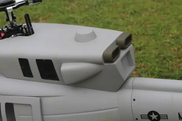 FL500 V2 FLISHRC Roban UH-1N Bell 212 500 Size Helicopter Scale Tow Rotor GPS with L7 Flight Controller RTF