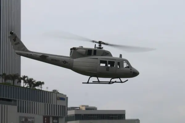 FL500 V2 FLISHRC Roban UH-1N Bell 212 500 Size Helicopter Scale Tow Rotor GPS with L7 Flight Controller RTF