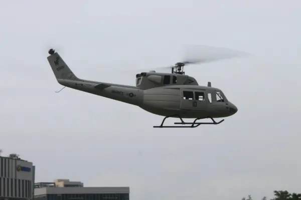 FL500 V2 FLISHRC Roban UH-1N Bell 212 500 Size Helicopter Scale Tow Rotor GPS with L7 Flight Controller RTF
