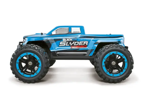 Blackzon Slyder Mt 1/16 4wd Electric Monster Truck - Blue
