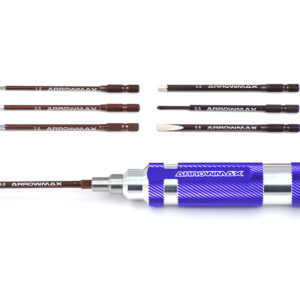 Manche Universel Avec Embouts Metric (7 Embouts)