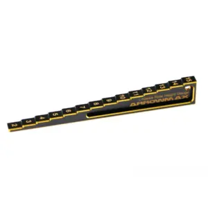 Ground clearance gauge 2 to 15mm Black Golden
