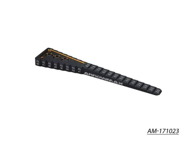 Arrowmax Ultra Step Ride Height / Droop Gauge TC Black Golden