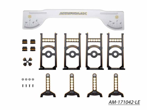 Banc De Reglage en Alu Black Golden 1/8 Tout Terrain Avec Sac