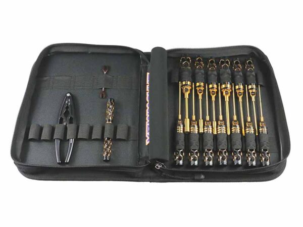 Trousse a Outils 1/8 Buggy Black Gold (16pcs)