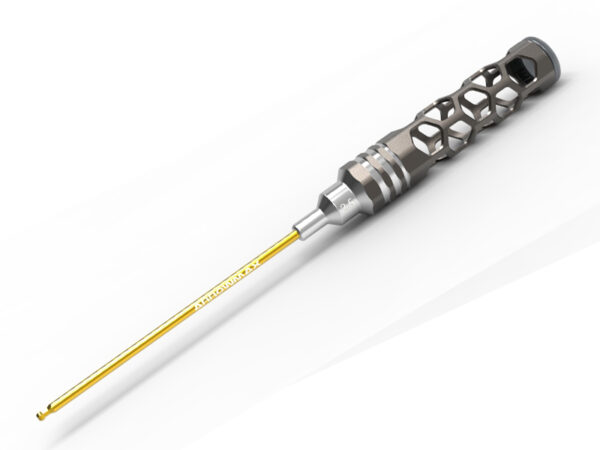 Cle Allen Hemispherique 2.5 X 120mm Manche Nid D Abeille