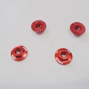 Large-Danneles 1:10 (4) Red M4 wheels