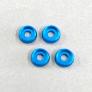 Rondelles Incurvees 3mm. (4) Light Blue