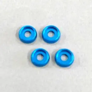 3mm curve rings.(4) Light Blue