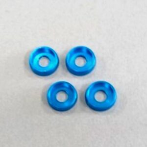 Rondelles Incurvees 4mm. (4) Light Blue