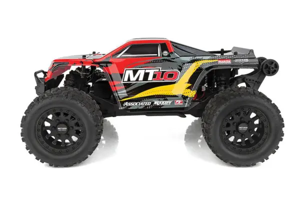 Team Associated Rival Mt10 V2 RTR Truck Brushless With 2s Battery and Charger