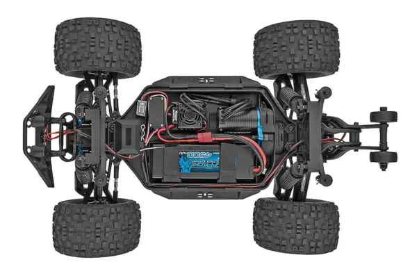 Team Associated Rival Mt10 V2 RTR Truck Brushless With 2s Battery and Charger