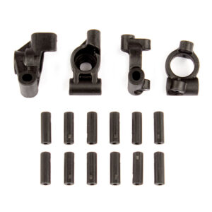 Associated Reflex 14b/14t Rear Hubs/Caster Blocks + Inserts
