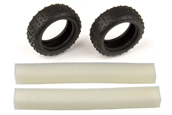 Associated Reflex 14b Narrow Mini Pin Tyres W/Inserts