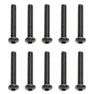 Team Associated M3 X 20 Button Head Hex Screws (10)