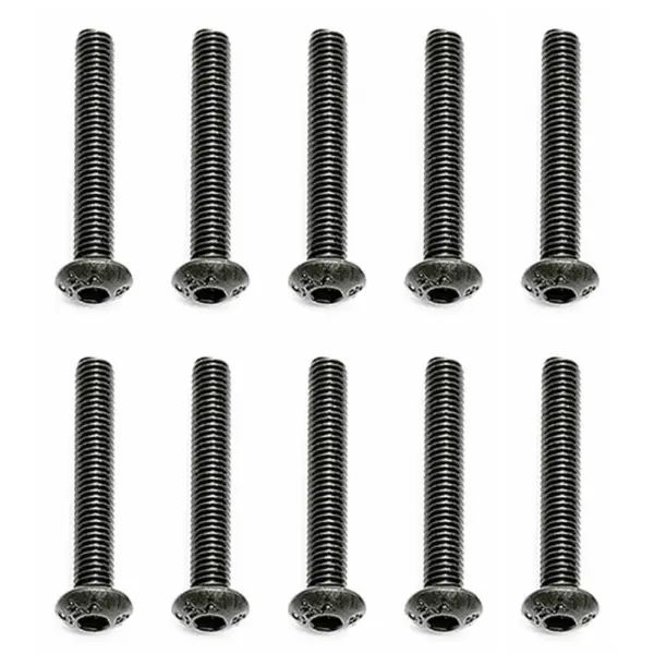 Team Associated M3 X 20 Button Head Hex Screws (10)