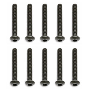 Team Associated M3 X 22 Button Head Hex Screws (10)