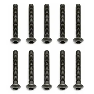 Team Associated M3 X 22 Button Head Hex Screws (10)