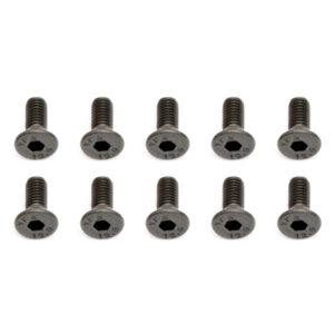 Team Associated M3 X 8 Flat Head Hex Screw (10)