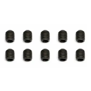 Team Associated M4 X 5 Set Screws (10)