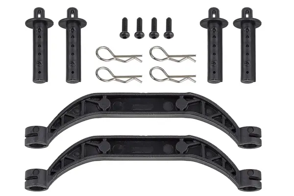 Team Associated Rival Mt10 Body Mount Set