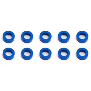 Associated Ballstud Washers 5.5 X 2.0mm Blue Aluminium X10