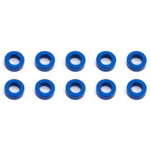 Associated Ballstud Washers 5.5 X 2.0mm Blue Aluminium X10