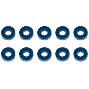Associated Washers 7.8 X 3.5 X 2.0mm Blue Aluminium (10)