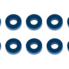 Associated Washers 7.8 X 3.5 X 2.0mm Blue Aluminium (10) - Image 2