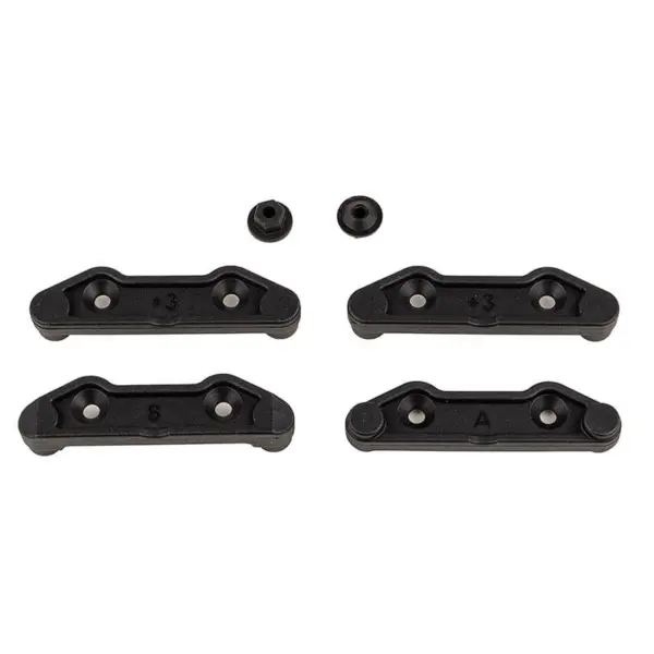 Team Associated Apex 2 Rally Lower Arm Mounts +3mm