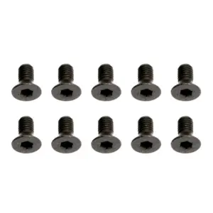 Team Associated M3 X 0.5 X 6 FHCS Screws (10)