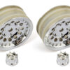 Associated Cr12 Wheel Set Chrome - Image 2