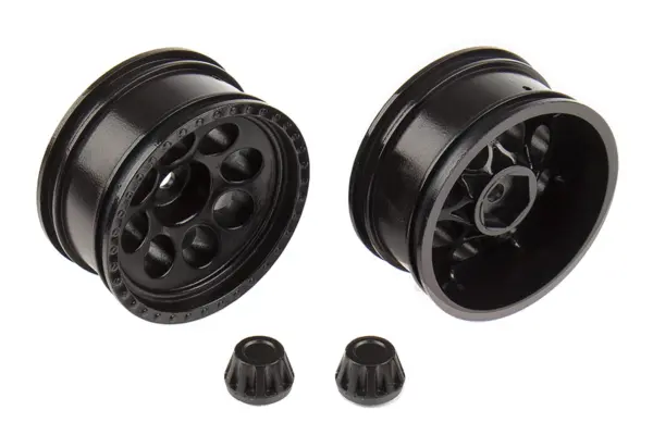 Associated Cr12 Tioga Wheels (Black)