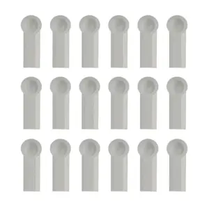 Team Associated Rc10 White Ball Cups